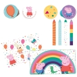 Pack Papeterie Peppa Pig Plastique / Pap
