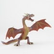 Dragon volant brun rouge