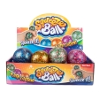 FUN Balle à comprimer-Night- gel paillet