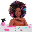 Barbie, Tête à coiffer Affro Style, 27 A