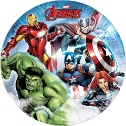 Avengers Infinity Stones Assiette papier