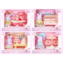 Coffret Jeu Figurines Lapin & Access.