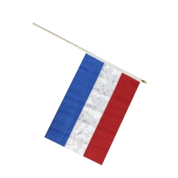 Drapeau Baton 30X45Cm Lxbrg Officiel