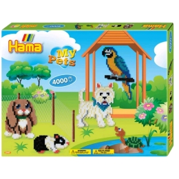 Hama -Boîte cadeau - My Pets 4000p