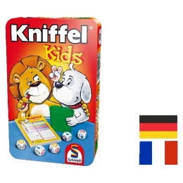 Metalldose Kniffel Kids D/Gb/F/I/Nl/E