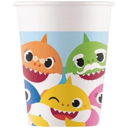 Baby Shark Gobelets en papier FSC 200ml