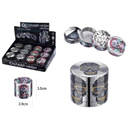 Grinder tête de mort 4 cm