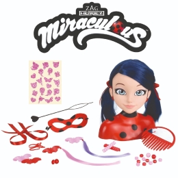 Mir Tête À Coiffer Deluxe Ladybug