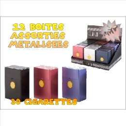 Etui cigarettes Métalisées 30cig