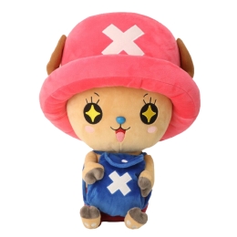 One Piece Peluche Chopper (Yeux étoiles)