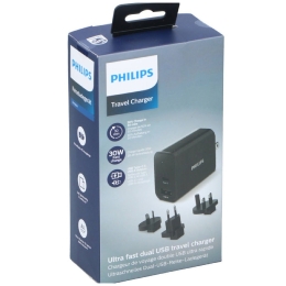 Chargeur de voyage Philips ultra rapide