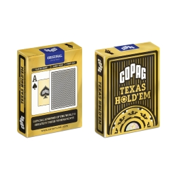 Jeu de cartes - Texas Hold'em GOLD - Noi