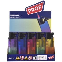 Briquet tempete transparent