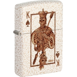 Zippo Rick Rietveld Ace Skull Design