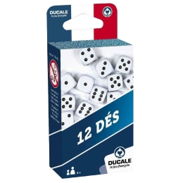 Jeu - 12 Dés de 18mm  pour Yams