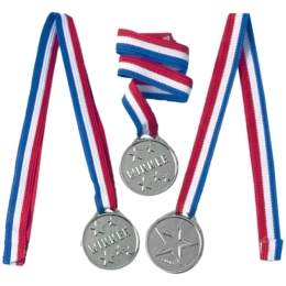 Médaille avec Ruban 12Pièces