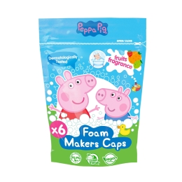 Peppa Pig Mousse De Bain 6Pcs 120Gr