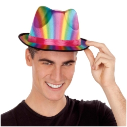 CHAPEAU GANSTER MULTICOLORE T/58