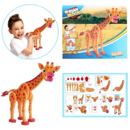 3D Puzzel mousse de construction 'Girafe