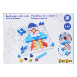 puzzle blocs Construction 128 pièces