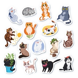 Magnets set Cats