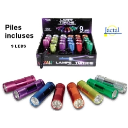 Lampe torche 9 Led 8.5cm