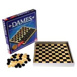 Jeu De Dames Bois Tradition