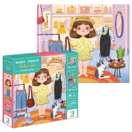 Magnetic game Dress-up Fashion Girl