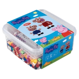 Boite Plast Peppa Pig  900P Maxi + Plaqu