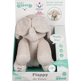 GUND – Flappy de Olifant (30.5 cm) – Int