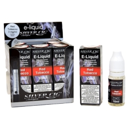 E-liqu.(10ml) Silvercig 3mg RED TOBACCO