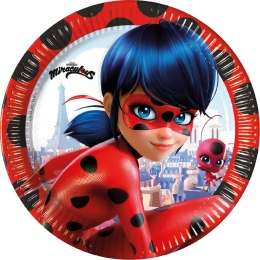 Miraculous Ladybug Assiettes en papier F