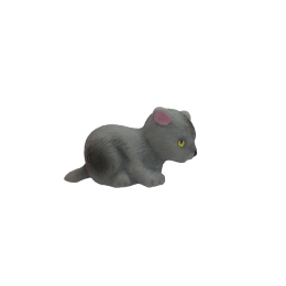 Micro chaton couch� gris