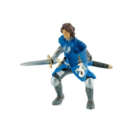 Prince avec épée bleu