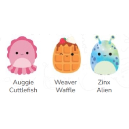 SQMM - Pack de 3 peluches - Auggie