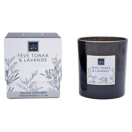 Bougie parfumée fève tonka & lavande