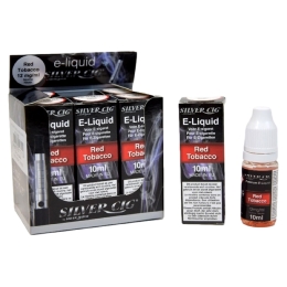 E-liqu.(10ml) Silvercig 12mg RED TOBACCO