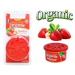 Blister Deo Autos Organic Fraise