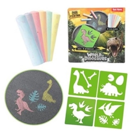 WORLD OF DINOSAURS Set -6x craies trotto
