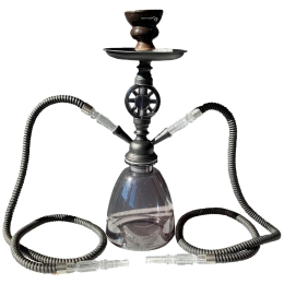 Shisha double black 35cm