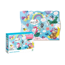 Puzzle Unicorn adventures, 30 pieces