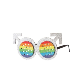 Lunettes Rondes Taille Unique Arc-En-Cie