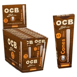 Feuilles OCB Virgin 3x C�nes 109mm