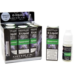 E-liqu.(10ml) Silvercig 6mg SPEARMINT