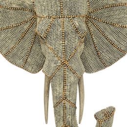 Statue t�te d'�l�phant h44.5cm