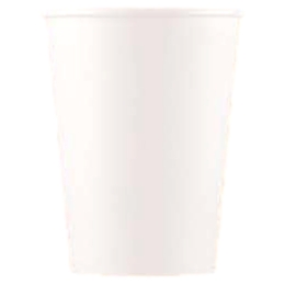 Gobelet blanc carton compostable (=10)