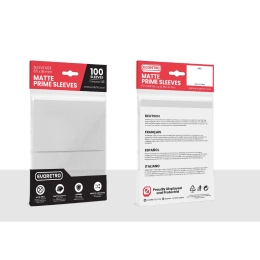 SLEEVES TRANSPARENT 100PCS EVORETRO