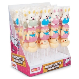 Brochettes Mallow Pop Pâques