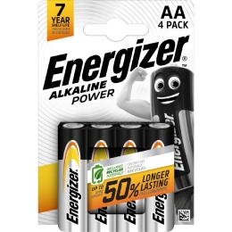 Piles AA Energizer Alkline Power x4