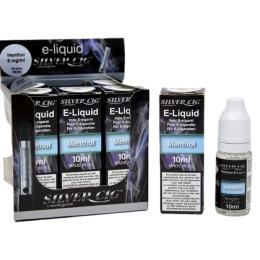 E-liqu.(10ml) Silvercig 6mg MENTHOL